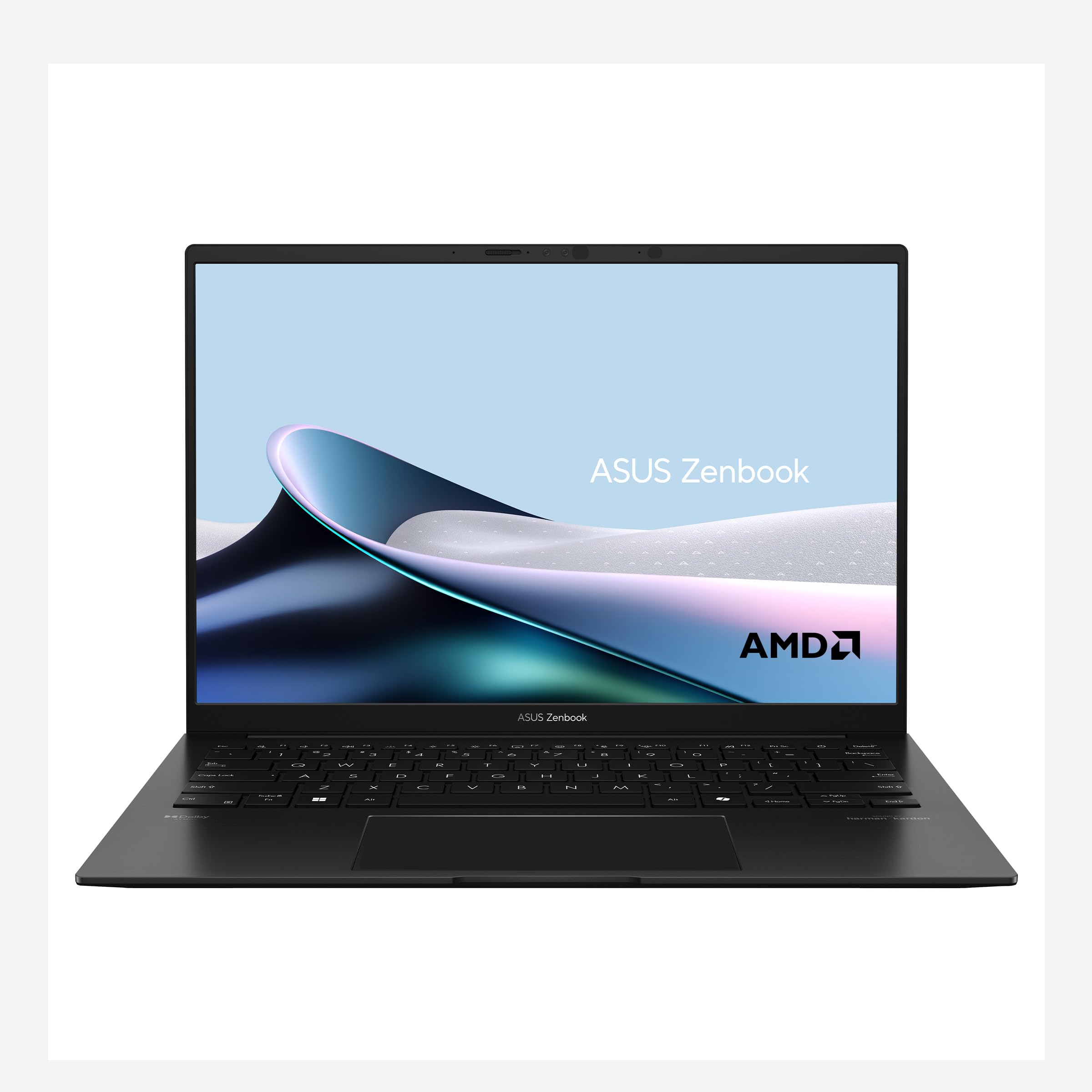 ايسوس زنبوک 14 UM3406KA-PP147W /AMD AI R7-350/حافظه 32 گیگابایت/حافظه داخلی 1 ترابایت اس.اس.دي/صفحه نمايش 14 اينچي 3K (2880x1800) OLED/ويندوز 11 هوم - جيچه مشكي