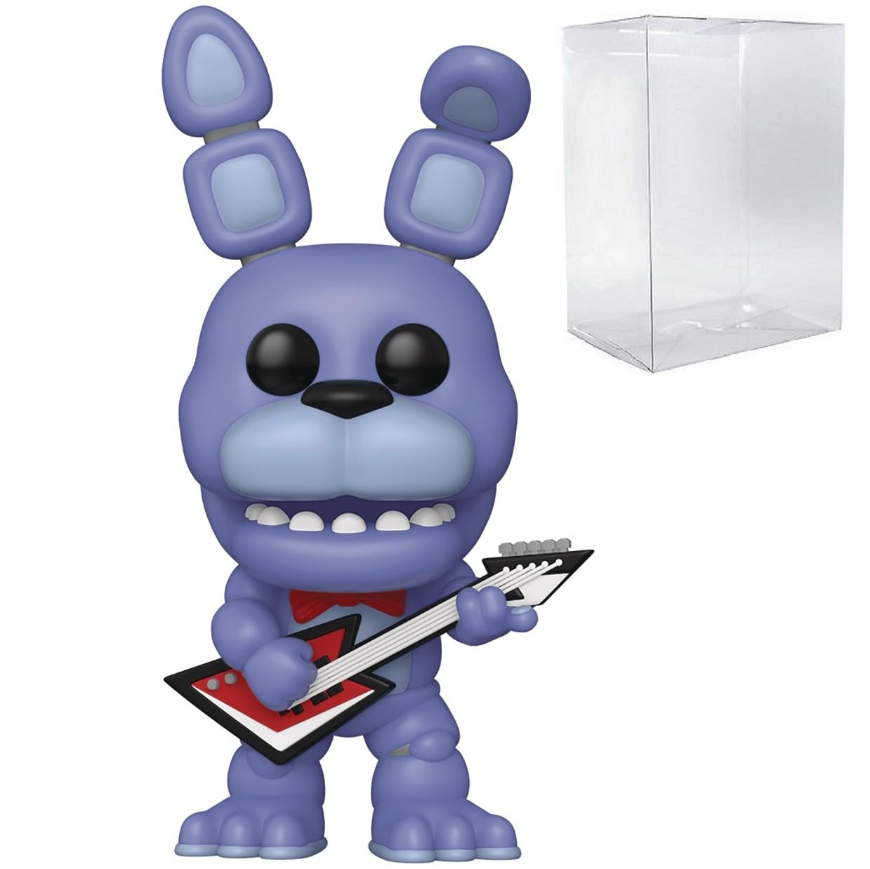 ترجمه: عروسک وینیلی Bonnie Funko بازی پاپ: پنج شب در فردی 10مین سالگرد (بسته بقیمت) - (با جعبه محافظ متناسب)، چند رنگ، ۳.۷۵ اینچ