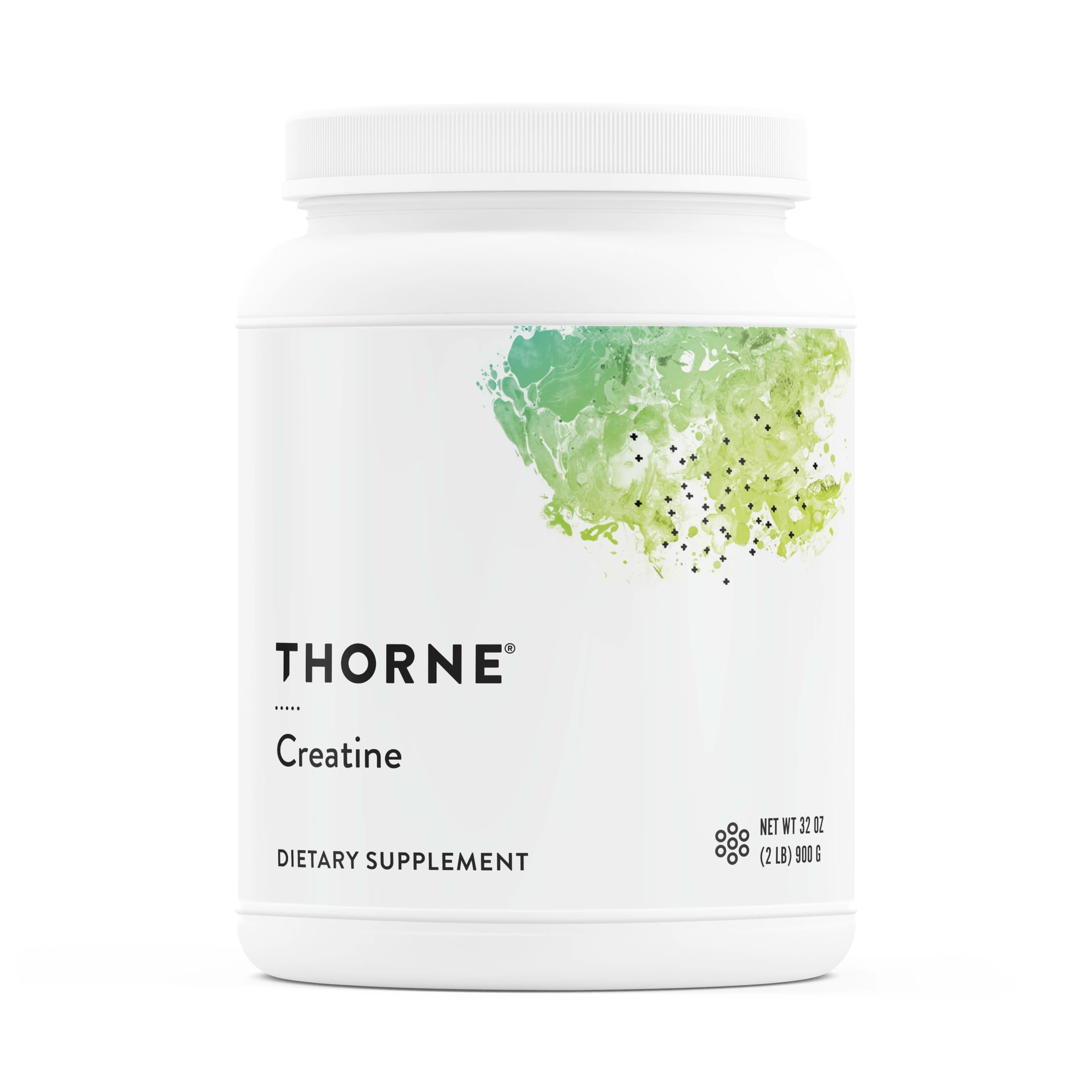 THORNE Creatine - کراتین منهیدرات، پودر اسید آمینه - حمایت از عضلات، انرژی سلولی و عملکرد شناختی - بدون گلوتن، کتو - تایید شده توسط NSF برای ورزش - 32 اونس - 180 مجموعه خدمات 180 مجموعه خدمات (بسته 1)