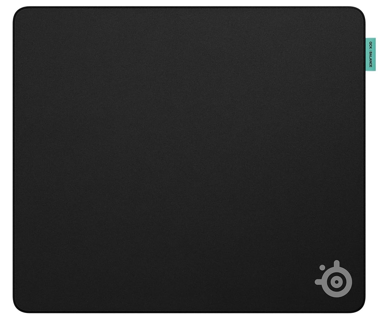 موس‌پد SteelSeries QcK L Performance Balance - دانسیته اضافی برای رفتاری اسموت - دوخت لبه‌های کم - پایه از لاستیک نئوپرن ضد لغزش - ابعاد ۴۹۰ × ۴۲۰ میلی‌متر - بازی‌های FPS، MOBAs، RTS، MMO