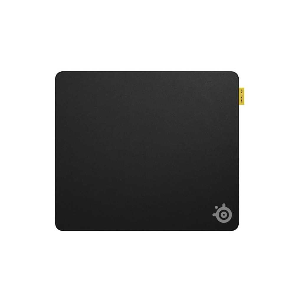 صفحه نمونه بازی گیمینگ کنترل عملکرد SteelSeries QcK L - چگالی اضافی برای لغزش صاف - درز لبه‌های پایین - پایه پلاستیکی نئوپرن ضد لغزش - ابعاد 490 × 420 میلی‌متر - FPS، MOBAs، RTS، MMO