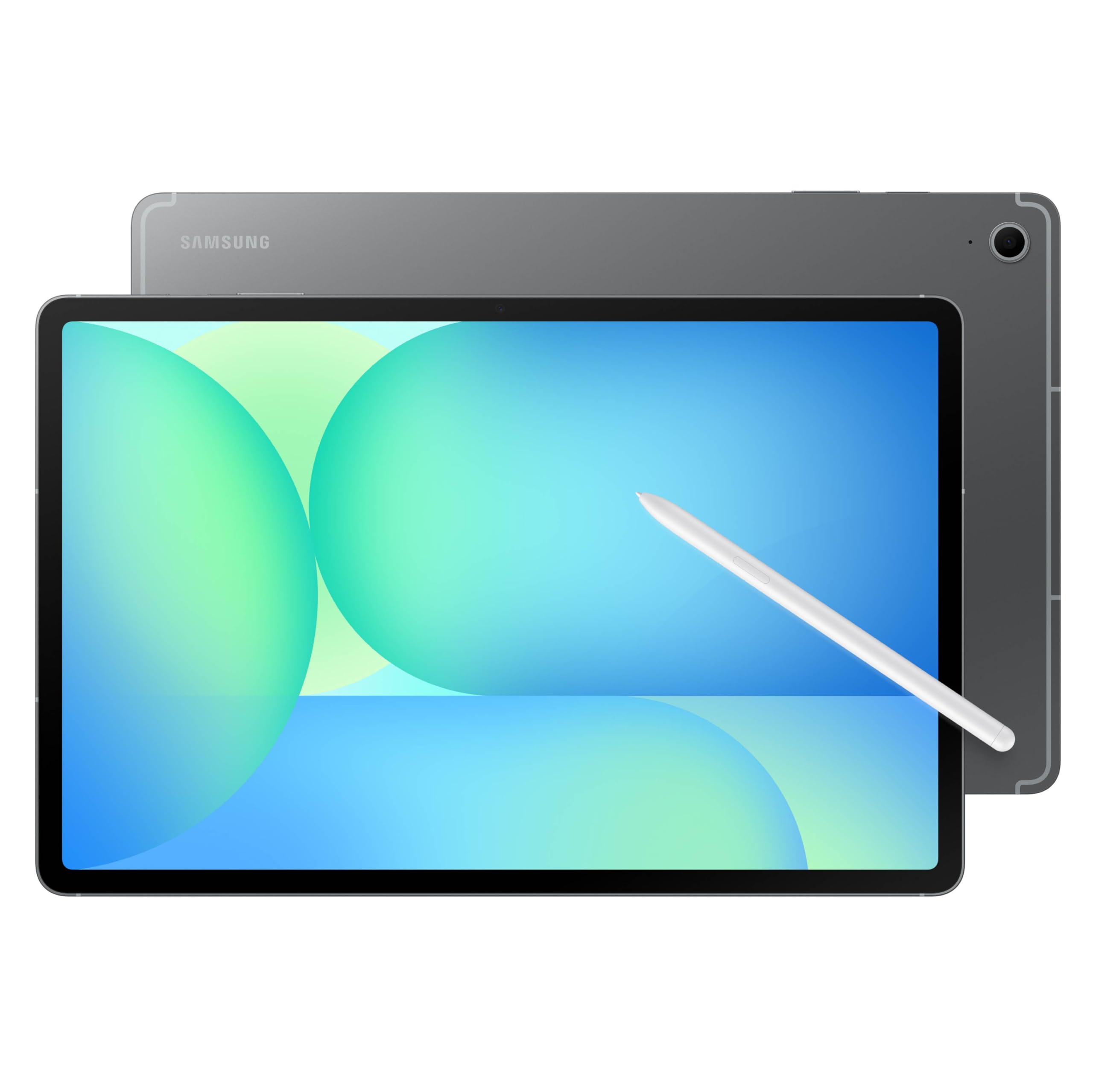 تبلت SAMSUNG Galaxy Tab S10 FE+ با صفحه نمایش 13.1 اینچ، دارای 256 گیگابایت حافظه داخلی و قابلیت اتصال به WiFi، باطری با مدت زمان عمر بالا، پردازنده Exynos 1580، دارای استاندارد IP68 برای مقاومت در برابر آب، نمایش با نرخ تازه‌سازی 90 هرتز، قلم S برای یادداشت‌برداری، نسخه آمریکا، رنگ خاکستری