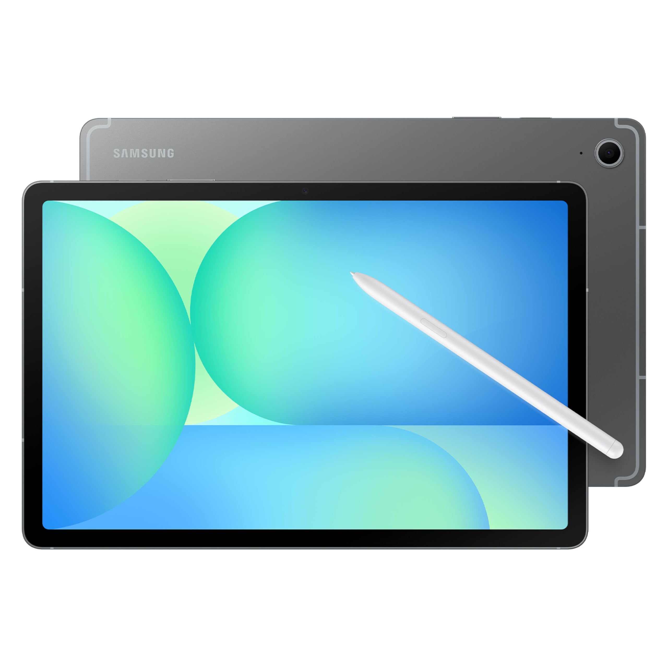 تبلت اندروید سامسونگ گلکسی تب اس (Galaxy Tab S10 FE) با ظرفیت ۱۲۸ گیگابایت، وای فای، صفحه نمایش بزرگ، عمر باطری طولانی، پروسسور اگزینوس ۱۵۸۰، استاندارد IP68، S Pen برای نوشتن یادداشت، نسخه US، ضمانت نامه تولید کننده ۲ ساله، رنگ خاکستری ۱۲۸ گیگابایت تبلت S10 FE تنها