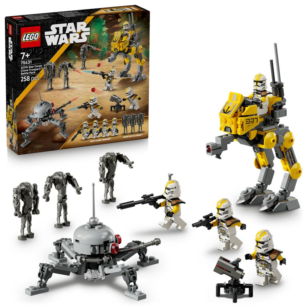 مجموعه نبرد سربازان کلون ستاره‌ای 327 ارتش ستاره‌ای LEGO Star Wars 75431