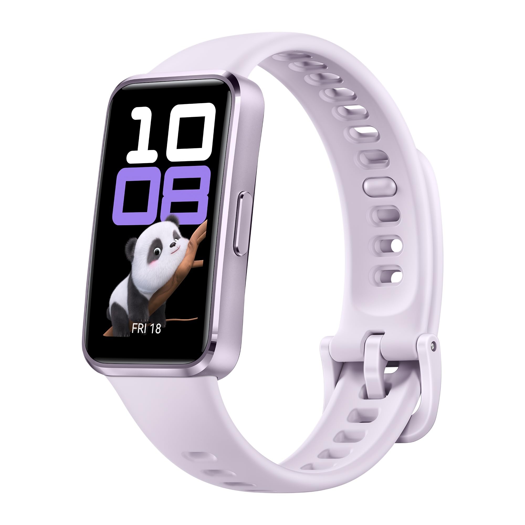ساعت هوشمند HUAWEI Band 10، طراحی فلزی و راحت برای استفاده، تحلیل خواب حرفه ای، کمک به سلامت روحی، ۱۰۰ حالت ورزشی، عمر باتری قوی، سازگار با IOS و اندروید، رنگ بنفش