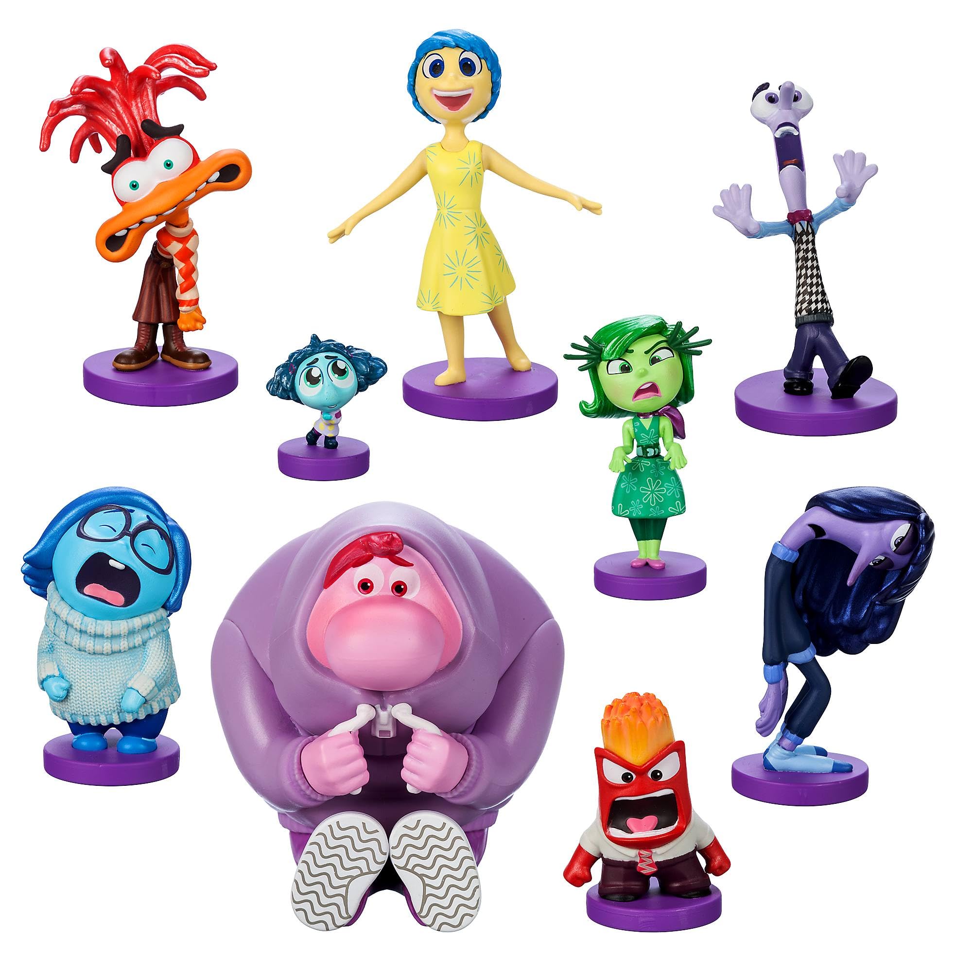 مجموعه بازی فیگور دوامی Inside Out 2 رسمی فروشگاه دیزنی - Inside Out - ۲