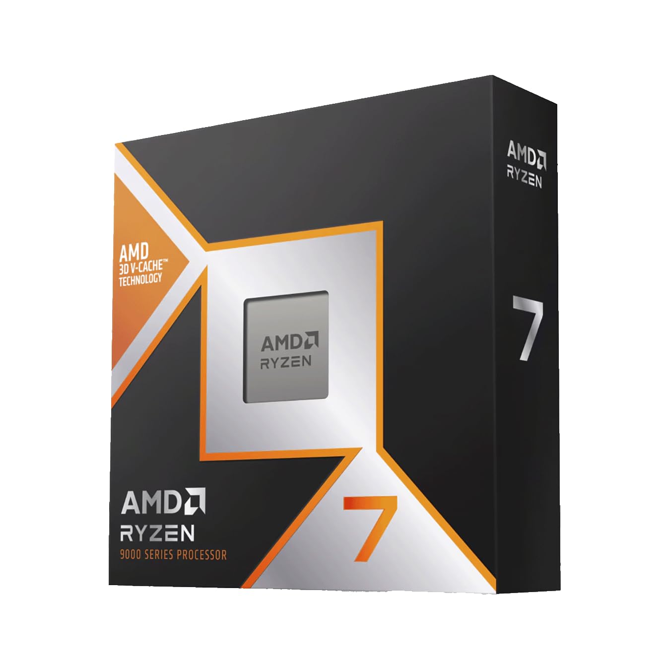 پردازنده AMD Ryzen 7 9800X3D بدون کولر AM5، 8 هسته/16 رشته، 4.7 گیگاهرتز، 104 مگابایت، 120 وات، نماینده مجاز، 100-100001084WOF/EW-1Y