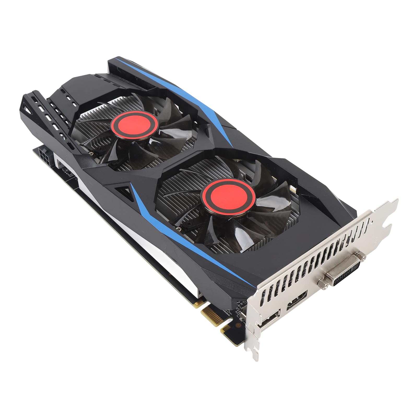 ماسیروت کارت گرافیک کامپیوتر 4 گیگابایت DDR5 کارت گرافیک بازی 128 بیتی با پشتیبانی 2 فن DVI VGA رابط چند رسانه‌ای HD برای کار بازی
