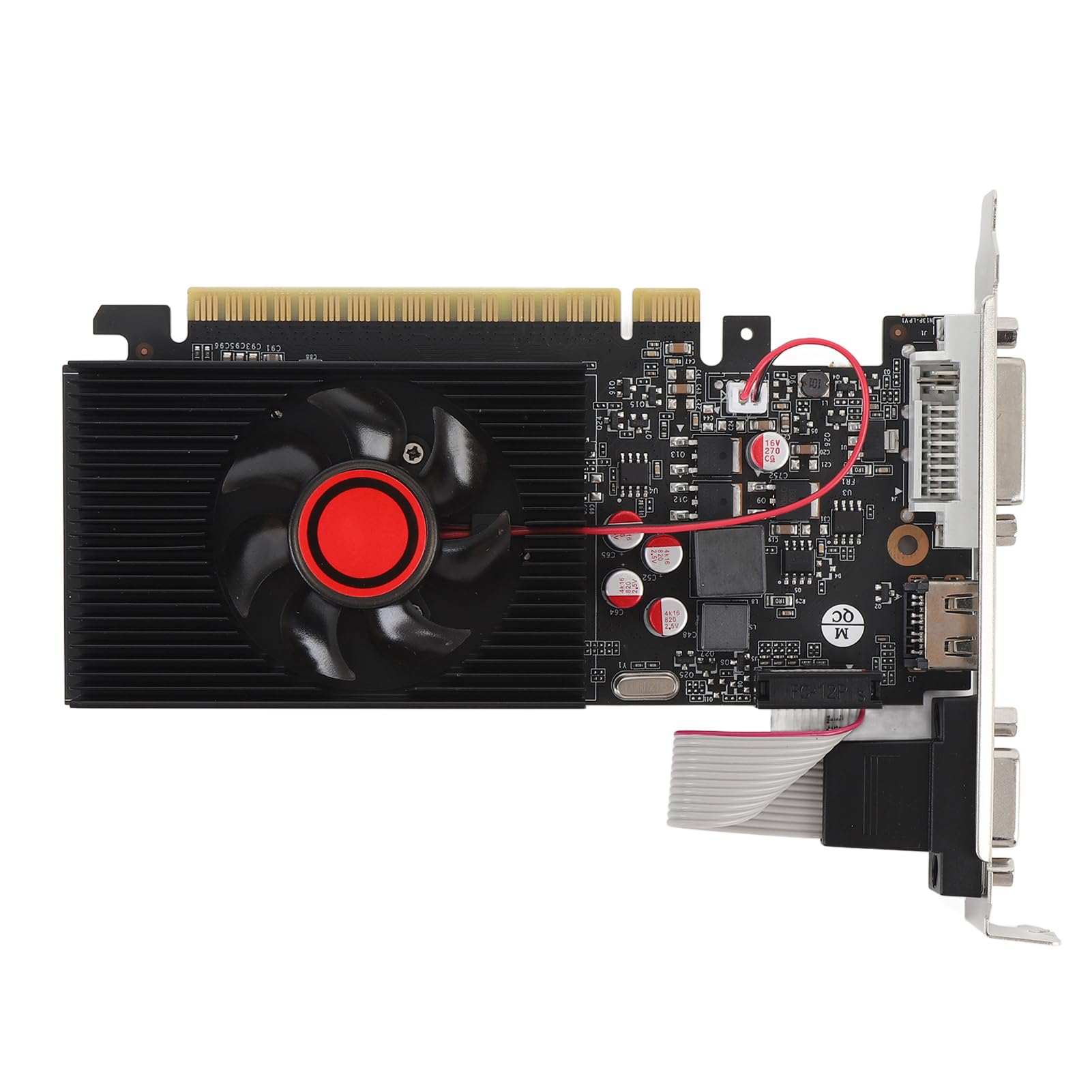 کارت گرافیک GT730 4 گیگابایت DDR3 - رابط 128 بیت - پشتیبانی از 2XDP، DVI، VGA، رابط چندرسانه‌ای HD و فرکانس هسته 650 مگاهرتز