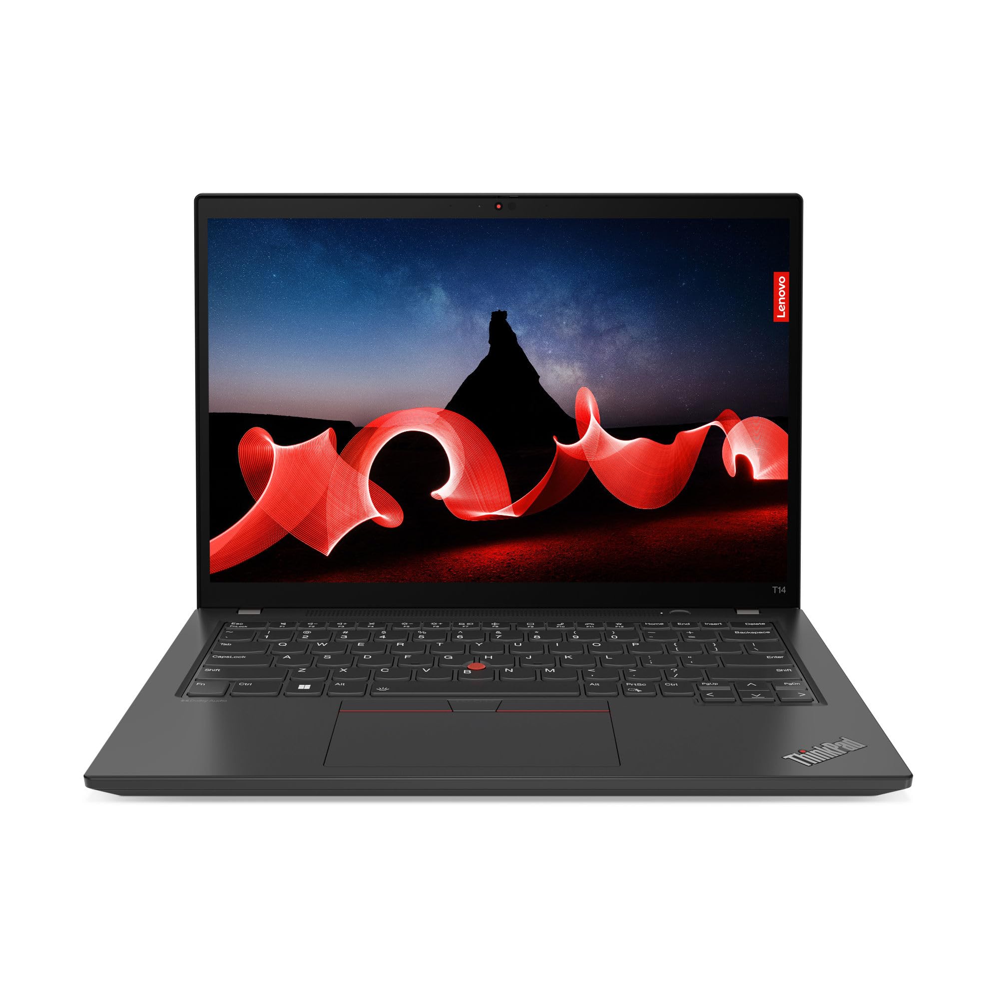 لنوو تینک‌پد T14 جنریشن ۴، اینتل کور i7-1355U، ۱۶ گیگابایت رم، ۱ ترابایت حافظه داخلی از نوع SSD، صفحه نمایش لمسی ۱۴ اینچی با وضوح WUXGA و صفحه کلید نور دار انگلیسی با خواننده اثر انگشت، ویندوز ۱۱ پروفشنال، ۳ سال گارانتی