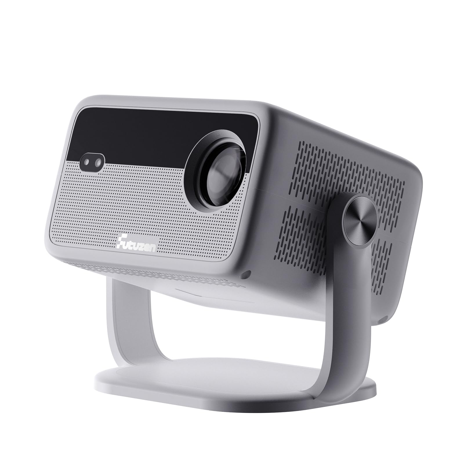 پروژکتور 1080P با وای فای و بلوتوث، استند قابل تنظیم 360 درجه برای سقف اتاق خواب، پروژکتور قابل حمل فیلم رویایی برای آیفون / تی وی استیک / HDMI / USB / لپ تاپ / PS5