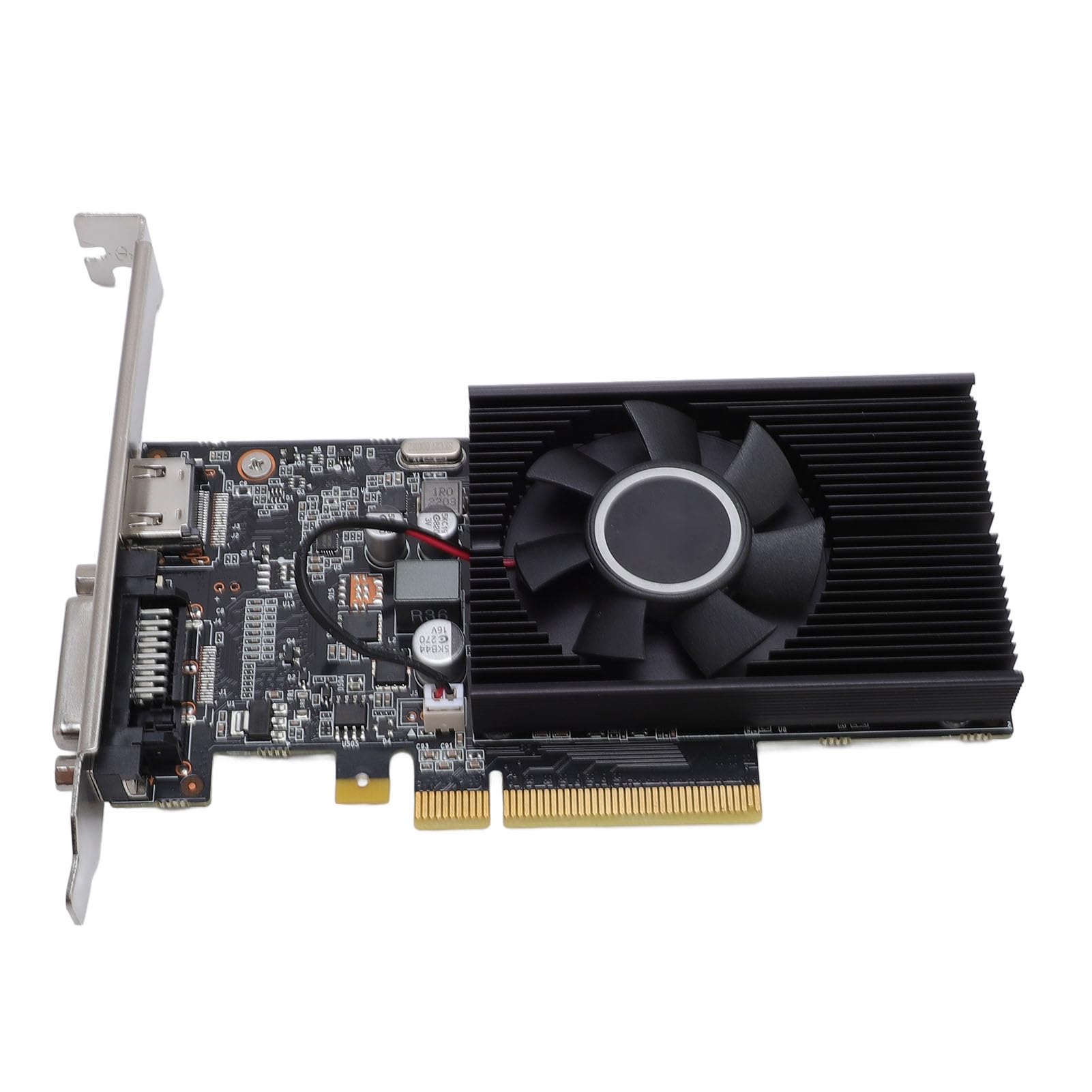 کارت گرافیک DDR4 4 گیگابایتی، 64 بیتی با فن خنک‌کننده، پشتیبانی پایدار از بازی و محتوای چندرسانه‌ای برای ویندوز 7، 8 و 10