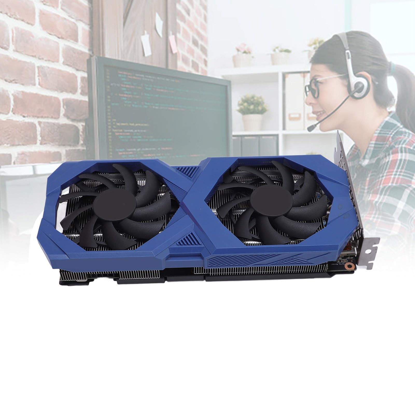 کارت گرافیک RTX 3060 Ti 8GB GDDR6، 256 بیت، 1410MHz پایه، 1665MHz افزایش، PCIe 4.0 16X، سیستم خنک‌کننده دو فنه، 4K UHD، 1x HDMI، 3x DisplayPort، GPU بازی