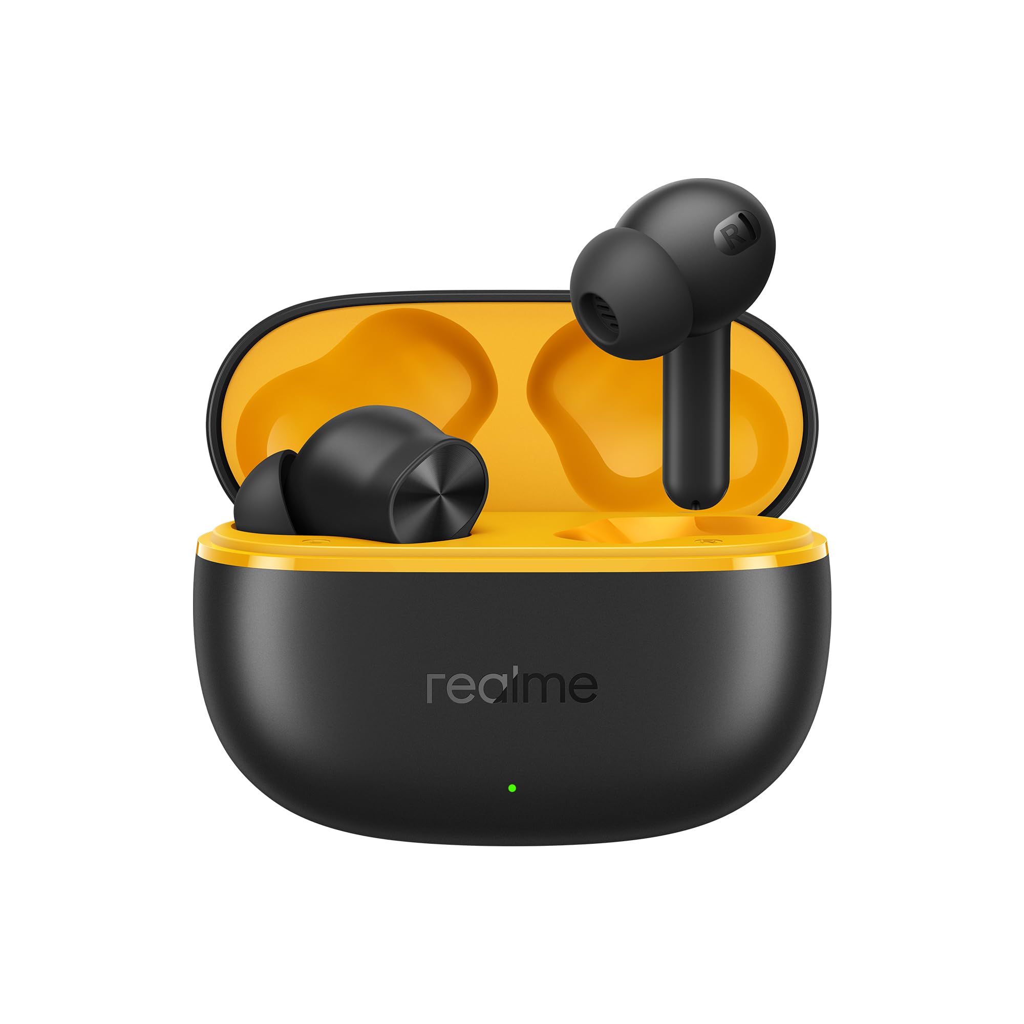 هدفون بلوتوث realme Buds T200 Lite | پخش 48 ساعته، فناوری سایه‌زنی هوشمند، شارژ سریع، حالت بازی، اتصال سریع گوگل، استاندارد ضدآب IPX4، با میکروفن (مشکی ولت)