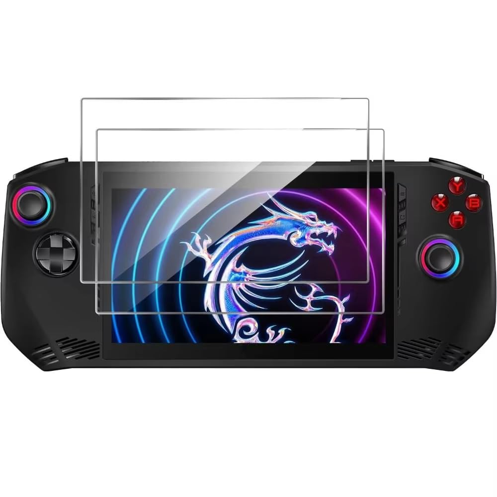 فیلم محافظ SKEIDO 2 برای MSI Claw A1M 7inch HD / مقاومت 9H / ضد خط / ضد اثر انگشت محافظ فیلم محافظ برای کنسول بازی قابل حمل MSI Claw A1M 7 اینچ (2024)