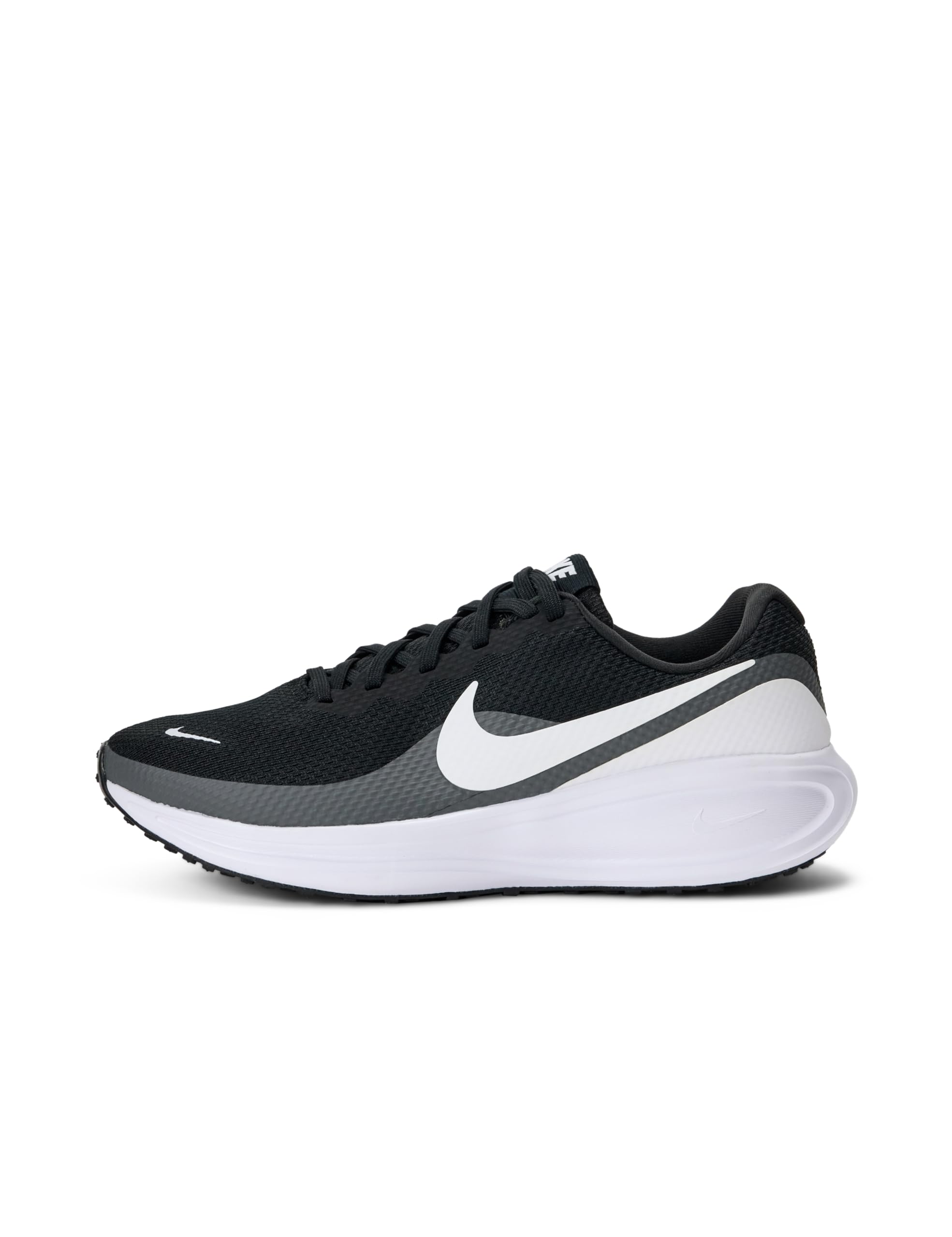 کفش زنانه بند شده Nike W NIKE REVOLUTION 8 واید با سایز 38 اروپا مشکی/سفید-مشکی