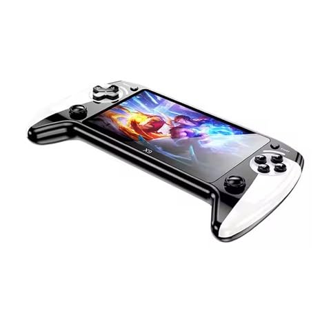 کنسول بازی دستی X9 با صفحه نمایش 5.5 اینچی HD و باطری ۱۵۰۰ میلی آمپر ساعت و قابل حمل، کنسول بازی ویدئویی رترو چند منظوره