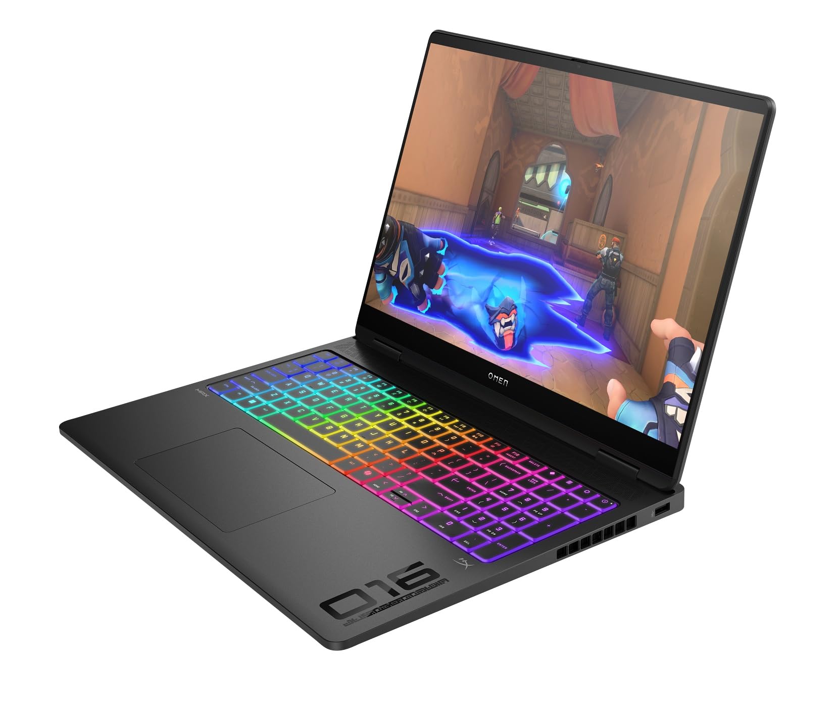 لپ تاپ بازی 16 اینچی HP (ارتقاء یافته) OMEN MAX، ویندوز 11، پردازنده اینتل کور آلترا 9، 32GB رم، 1TB حافظه جامد، کارت گرافیک NVIDIA GeForce RTX 5080، صفحه نمایش WQXGA، رنگ مشکی سایه‌ای.