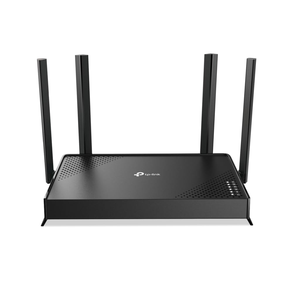 مسیریاب بی‌سیم دونه TP-Link Archer BE220، BE3600، مسیریاب تی پی-لینک BE3600 WiFi 7 دونه باند دوگانه، سرعت تا ۳.۶ گیگابیت بر ثانیه، پورت‌های فول جیگابیت ون/لن، ۴ آنتن خارجی، قابلیت EasyMesh