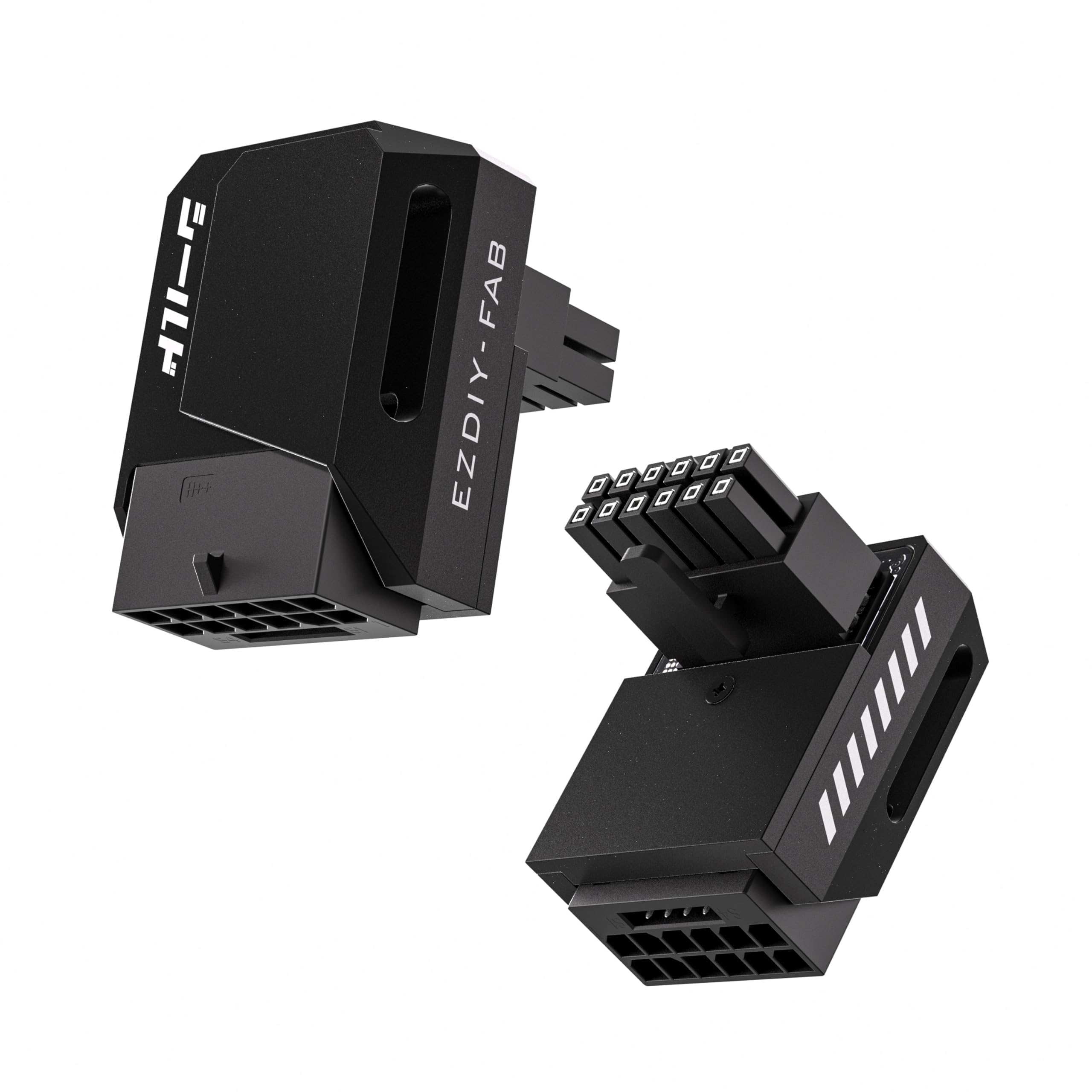 آداپتور PCIe 5.1 - 600 وات 12+4پین ، 16پین 12 ولت تغذیه گرافیکی GPU پاور ، اتصال‌دهنده برق 12 ولت- 2x6 GPU ، زاویه 90 درجه راست - سازگار با 3090Ti RTX ، 4070Ti ، 4080 ، 4090 GPU - نوع RVS ، مشکی ، 1 بسته