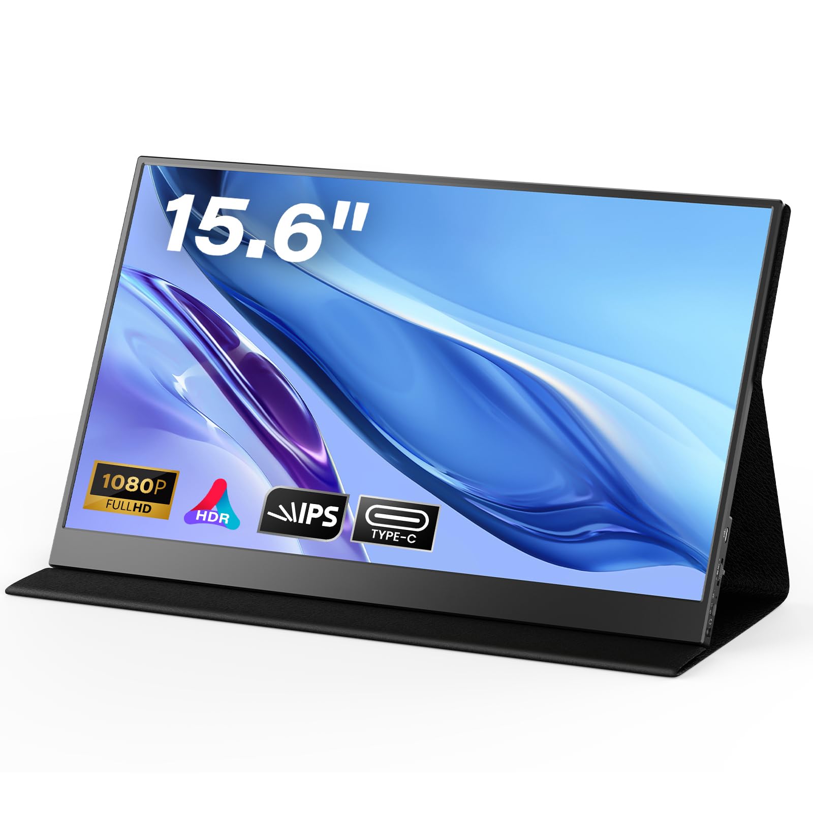 مانیتور قابل حمل MAGICRAVEN، صفحه نمایش IPS 15.6 اینچی FHD 1080P، توسعه‌دهنده مانیتور لپتاپ 14 اینچی 1080P
