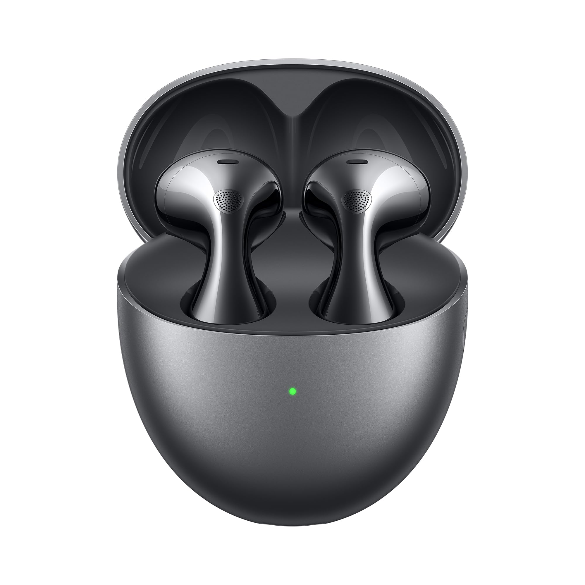 هدفون بی‌سیم HUAWEI FreeBuds 6، پوشیدن راحت، صدای واقعی دوگانه، تماس‌های پایدار و واضح، حالت ANC باز، عمر باتری 36 ساعته، مقاوم در برابر آب IP54، سازگار با iOS و اندروید، مشکی