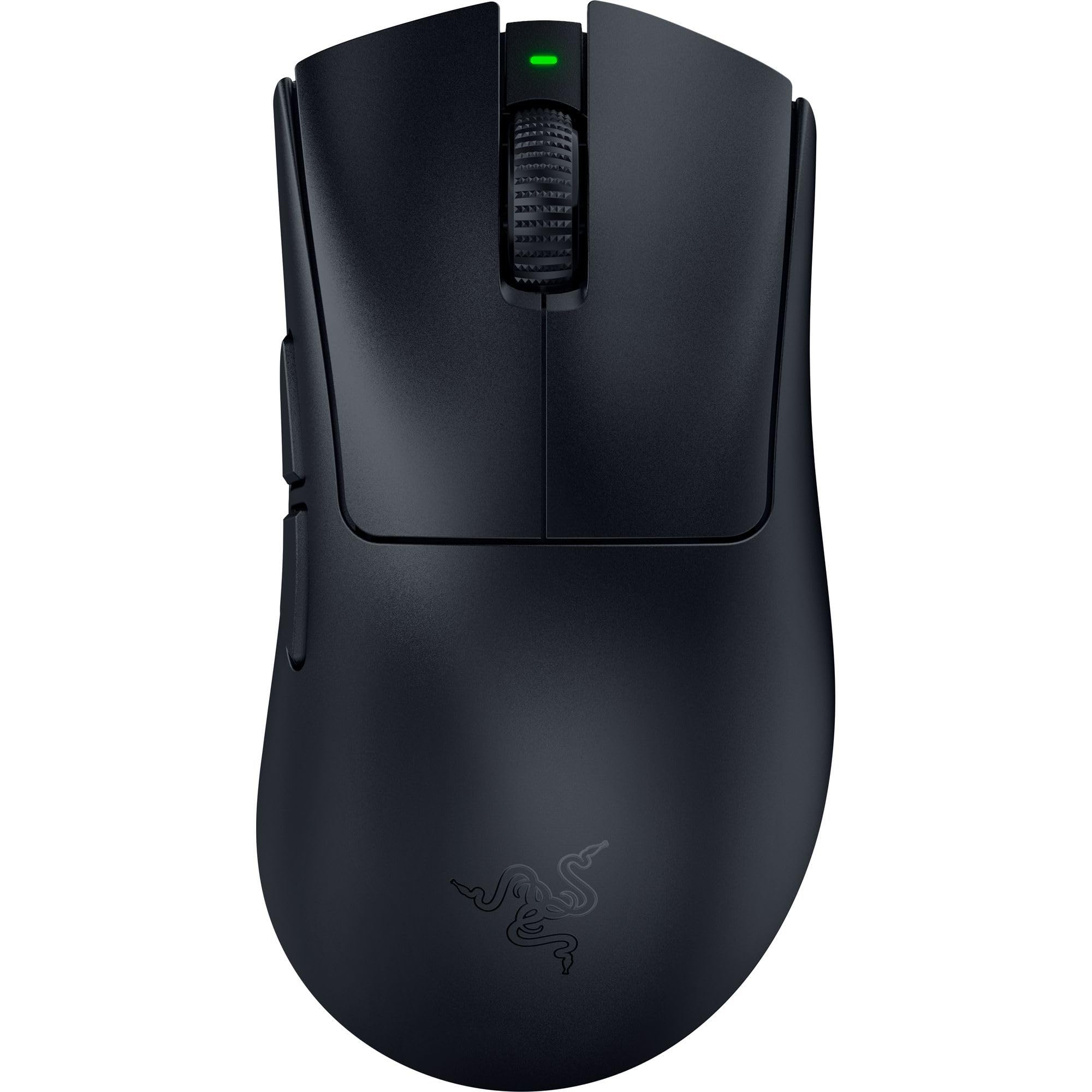 موش استیل‌سری اِسپورت باسیم سبک وزن Razer DeathAdder V4 Pro 56g: فناوری بی‌سیم HyperSpeed نسل دوم، سنسور اپتیکال Focus Pro 45K نسل دوم، ۶ دکمه قابل برنامه‌ریزی، سوییچ‌های اپتیکال نسل چهارم - رنگ مشکی