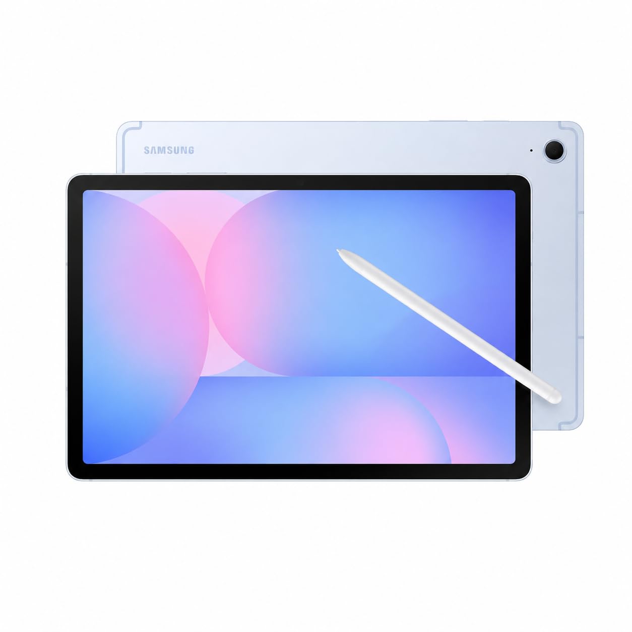 تبلت سامسونگ گلکسی تب اس 10 FE با S-Pen | 128 گیگابایت، 8 گیگابایت رم، تنها Wi-Fi | 10.9 اینچ صفحه نمایش LCD، Wi-Fi 6E اندروید 15 تبلت، دوربین 4K | مدل بین‌المللی X520 | باندل شارژر 25 وات (آبی)