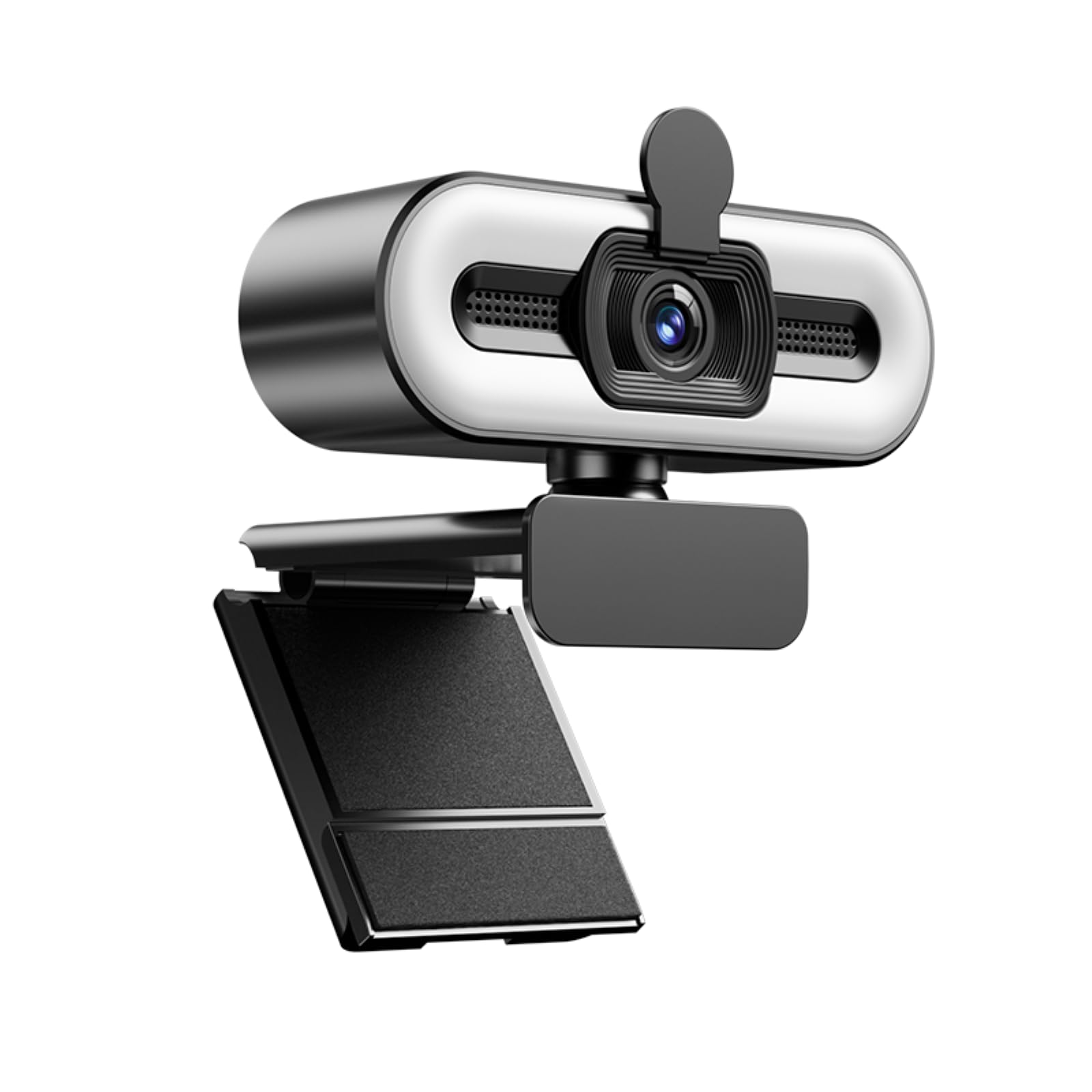 وب‌کم USB WAKEVLEO، وب‌کم Full HD 2K برای کامپیوتر و لپ‌تاپ، قابلیت Plug-and-Play، وب‌کم با میکروفون، اصلاح خودکار نور، دید 360 درجه‌ای، وب‌کم برای پخش زنده، بازی، مطالعه، کنفرانس‌ها