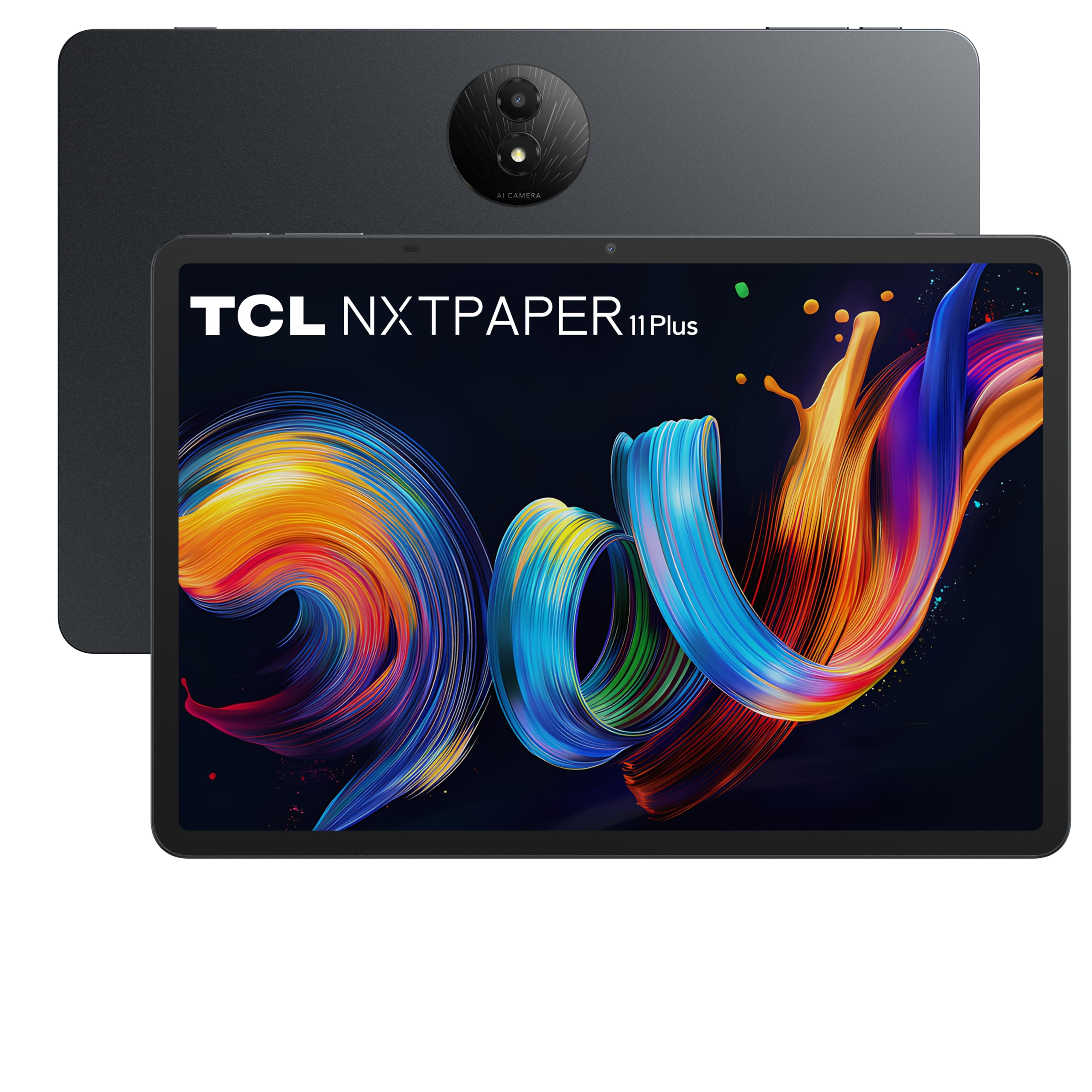 صفحه نمایش TCL Tab NXTAPER 11 Plus NXTAPER 4.0 با اندازه 11.5 اینچ، Helio G100، رم 16 گیگابایت (قابلیت گسترش به 8+8 گیگابایت)، حافظه 256 گیگابایت، باتری 8000 میلی آمپر، اندروید 15، دوربین 8 مگاپیکسل، طراحی فلزی، استاندارد IP54، کابل USB اضافی