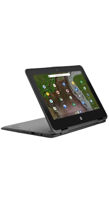 H-P کروم بوک X360 11، آموزش / نسخه 11.6 "اینتل سلرون N4000 4 گیگابایت رم 32 گیگابایت eMMc قابل تنظیم برای هر دانش‌آموز با پلی‌استور، سیستم عامل کروم (تجدیدنظر شده)