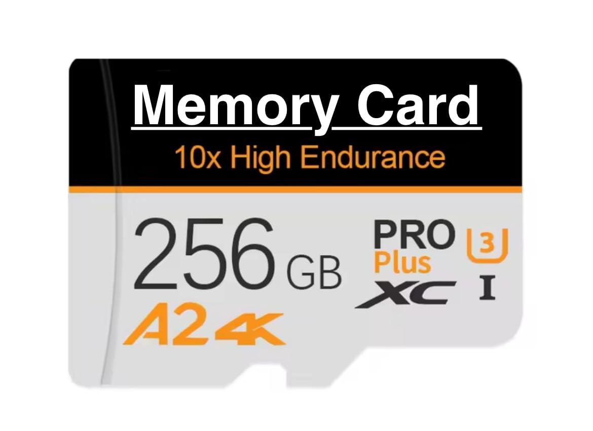 کارت حافظه MicroSD 256GB، A2 Pro Plus، سازگار با ویدیوهای 4K HD، برای گوشی‌های همراه، تبلت‌ها، دوربین‌ها