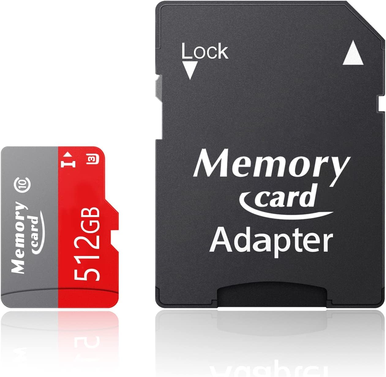 کارت حافظه Micro SD MicroSDXC ۵۱۲ گیگابایت ویدیوی Ultra Full HD 4K با سرعت تا ۱۰۰ مگابایت بر ثانیه، فضای ذخیره سازی اضافی برای دستگاه‌های بازی، تبلت‌های اندروید و گوشی‌های هوشمند