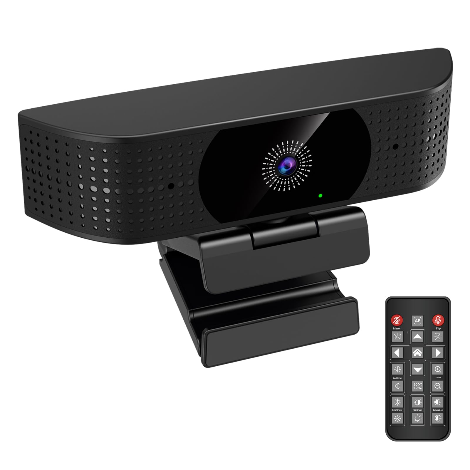 وب‌کم MOERTEK 4K UHD PDAF با میکروفن دوگانه و زوم دیجیتال 5 برابر