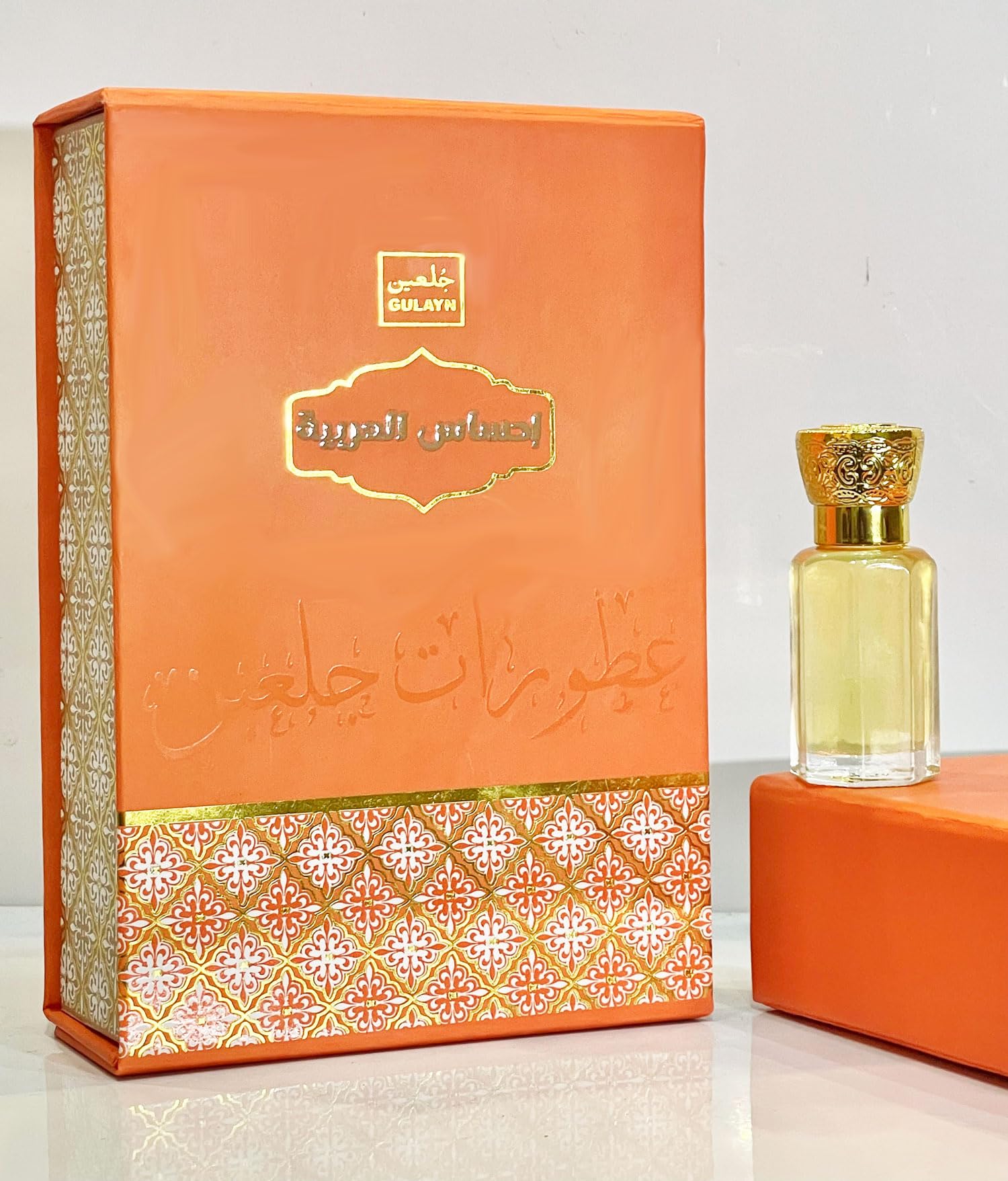 رایحه عطر عربی گولین احساس عربستان، روغن عطر عربی دوازده میلی لیتر - عطر برای هر دو جنس، ماندگاری بالا و بدون الکل