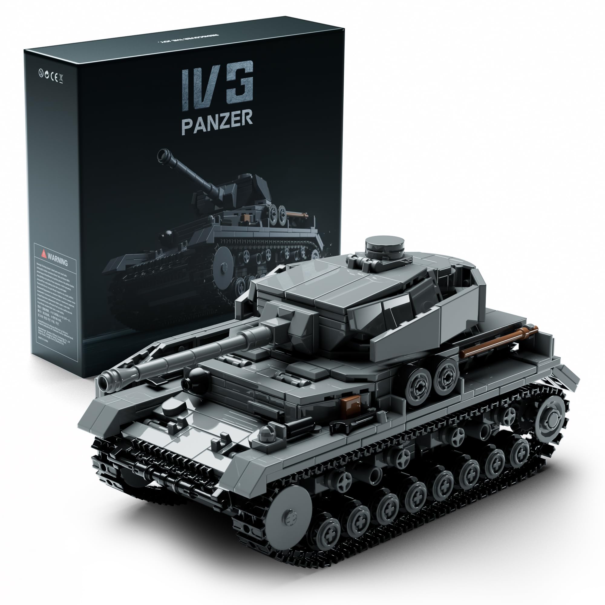 مجموعه ساخت تانک نیفلیز Panzer IV G برای بزرگسالان، مجموعه ساخت و نمایش اسباب بازی نظامی جمع‌آوری شده از جنگ جهانی دوم، مدل ارتش آلمانی Pz.Kpfw. IV G برای ساخت و نمایش، هدیه ایده‌آل برای طرفداران نظامی (1,006 قطعه، NF10312)