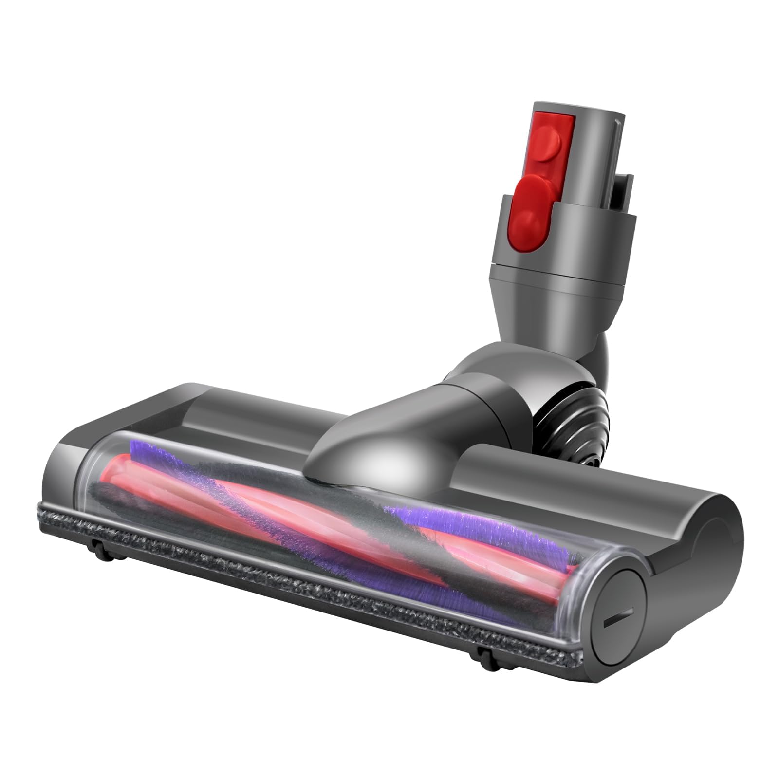 تمیز‌کننده Quick-Release Motorhead برای مکنده‌ی مکنده Dyson V7 V8 V10 V11 V15 مکنده SV10 SV11 SV12 SV14 بخش جایگزین سریع الکتریکی برای کف‌پوش‌های سخت و فرش‌ها با مسواک فیبر کربنی