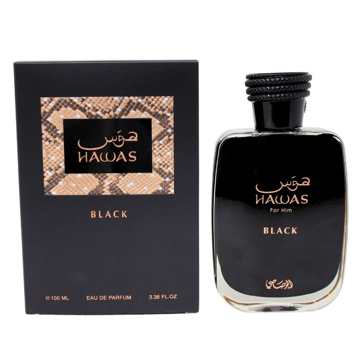 Rasasi Hawas Black مردانه ادو پرفیوم 100 میلی لیتر