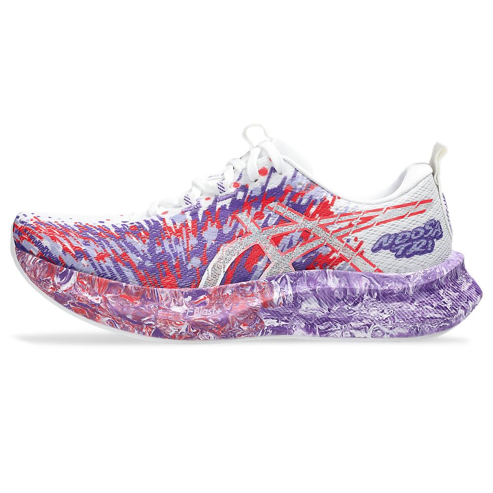 ASICS NOOSA TRI 16 کفش کتانی زنانه سایز 38 اروپا سفید/بنفش ادو