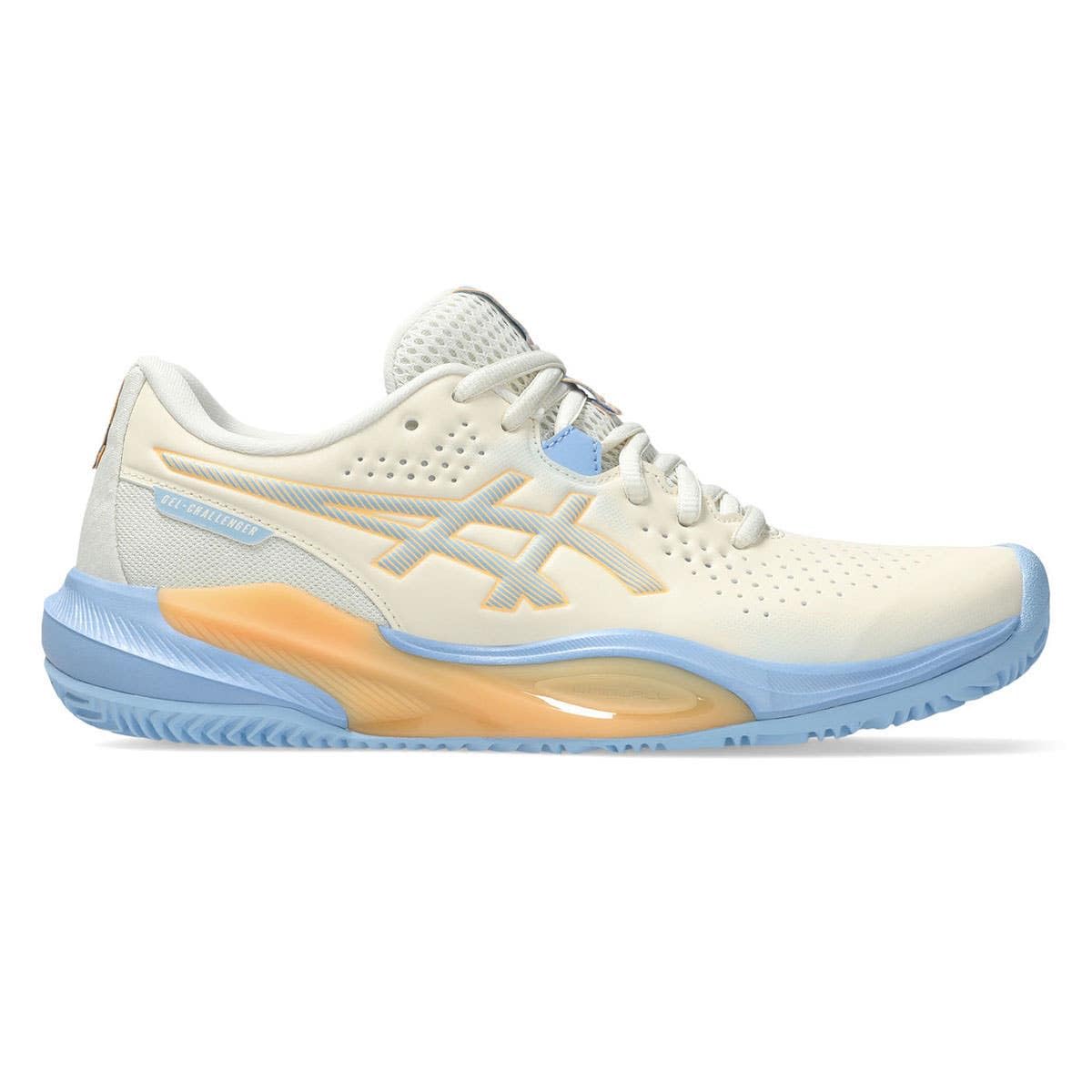 ASICS GEL-CHALLENGER 15 پدل کفش کتانی زنانه سایز 39 اروپا رنگ کرم/سنگ‌شسته