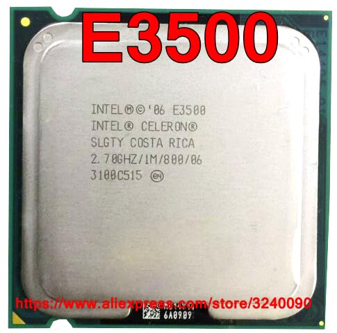 سرور-AE - پردازنده اصلی CPU سلرون E3500 2.70 گیگاهرتز / 1M / 800 مگاهرتز دو هسته‌ای سوکت 775 ارسال سریع