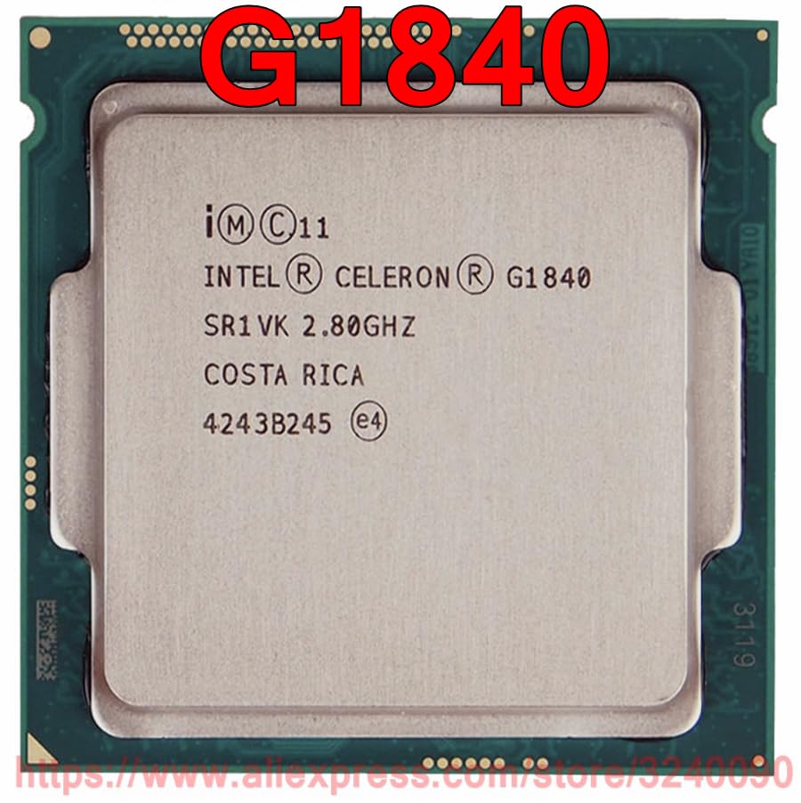 سرور-AE - پردازنده اصلی CPU Celeron G1840 با فرکانس 2.80 گیگاهرتز و دو هسته، سوکت 1150، ارسال سریع