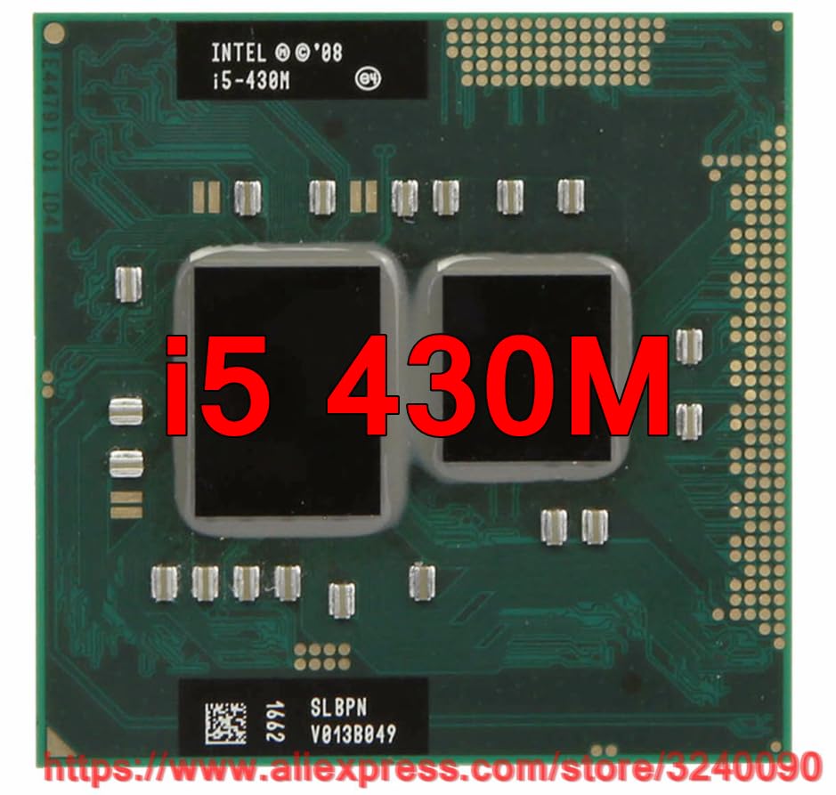 سرور-AE - پردازنده اصلی Intel Core i5 430M 2.26GHz i5-430M دو هسته ای PGA988 پردازنده موبایل لپتاپ