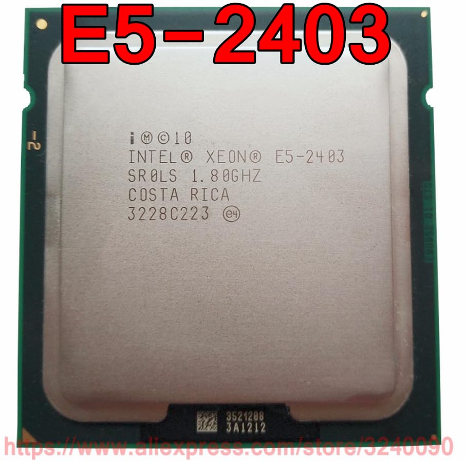 سرور-AE - پردازنده Xeon CPU E5-2403 SR0LS 1.80 گیگاهرتز 4 هسته‌ای 10M LGA1356. ارسال سریع.