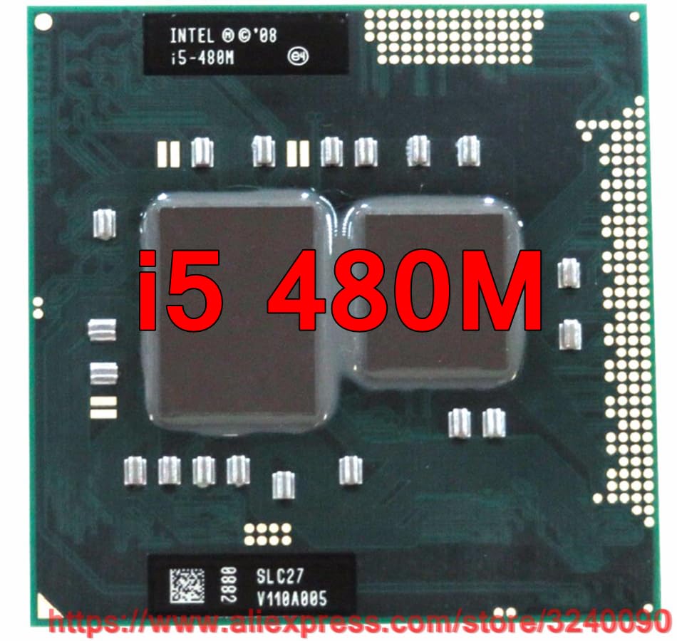مترجم: سرور-AE - پردازنده اصلی اینتل کور i5 480M 2.66 گیگاهرتز i5-480M دوهسته‌ای PGA988 پردازنده موبایل لپتاپ