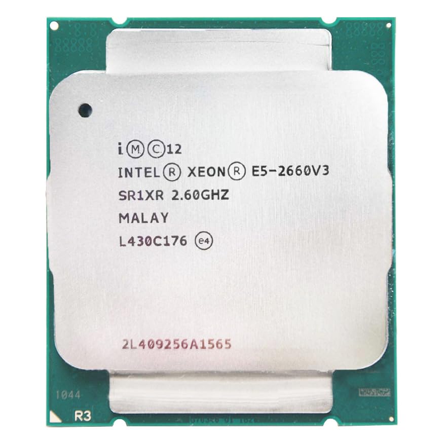 سرور-AE - پردازنده ایکسیون E5 2660 V3 با فرکانس 2.6 گیگاهرتز و فرکانس توربو 3.3 گیگاهرتز، هسته 10، 105 وات، سوکت 2011-3 CPU