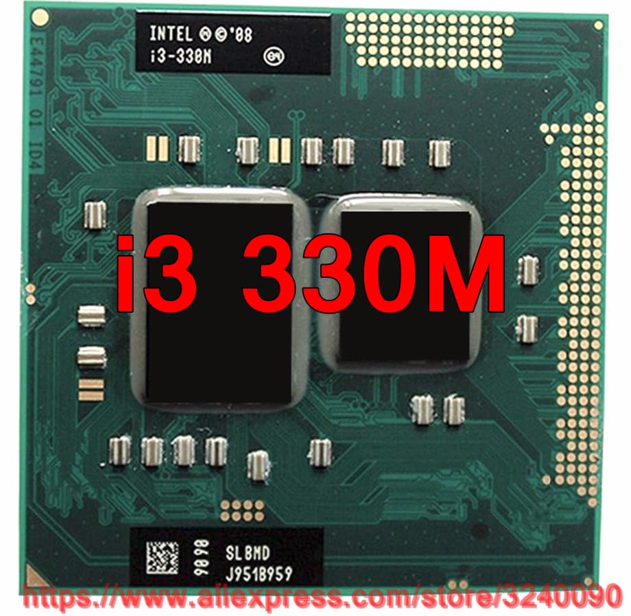 سرور-AE - پردازنده Intel Core i3 330M اصلی ۲.۱ گیگاهرتز i3-330M دو هسته‌ای PGA988 پردازنده موبایل لپ‌تاپ