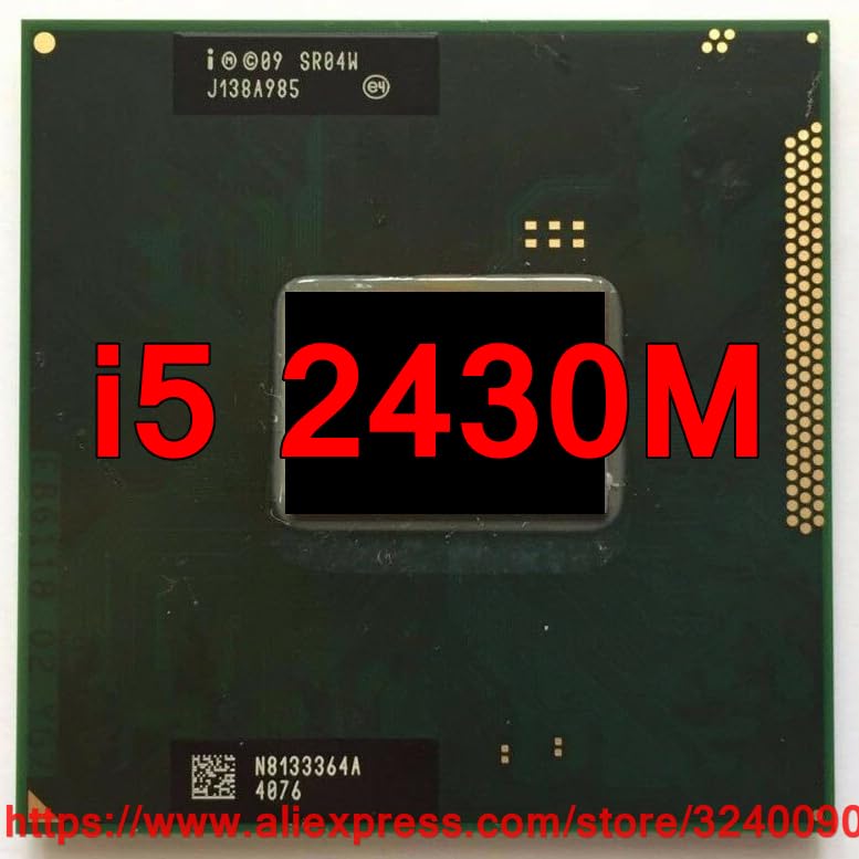 سرور-ای-ای - پردازنده اوریجینال اینتل کور i5 2430M SR04W (3M کش/2.40 گیگاهرتز/دوهسته‌ای) - پردازنده لپ‌تاپ i5-2430M