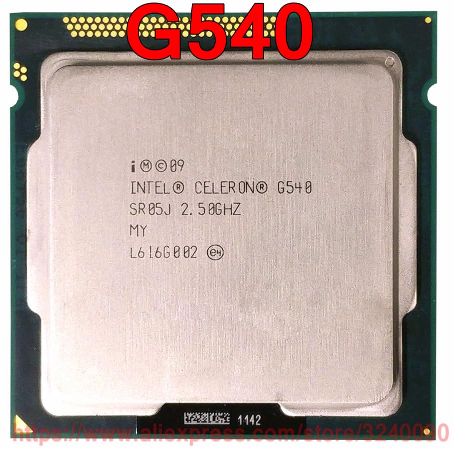 SERVER-AE - پردازنده اصلی CPU CELERON G540 SR05J 2.50 گیگاهرتز 2M دو هسته‌ای سوکت 1155 ارسال سریع شیپ اوت