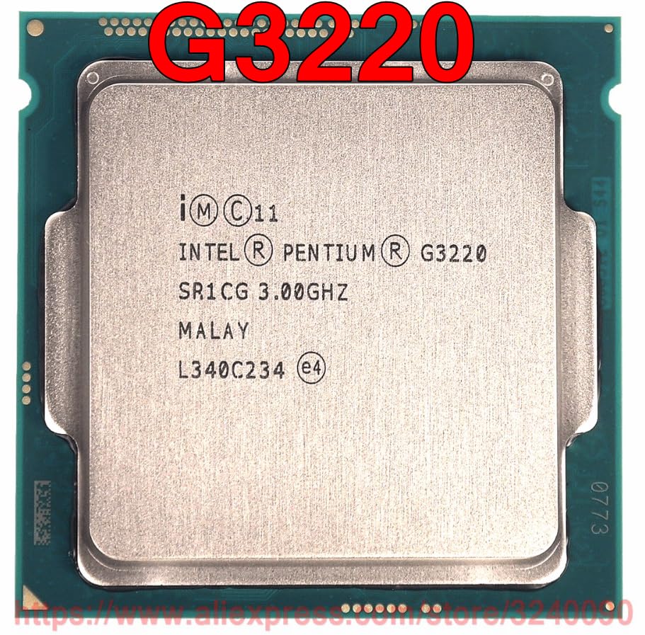 سرور-AE - پردازنده اصلی CPU Pentium G3220 با سرعت 3.00 گیگاهرتز، دو هسته ای 3M، سوکت 1150، ارسال سریع